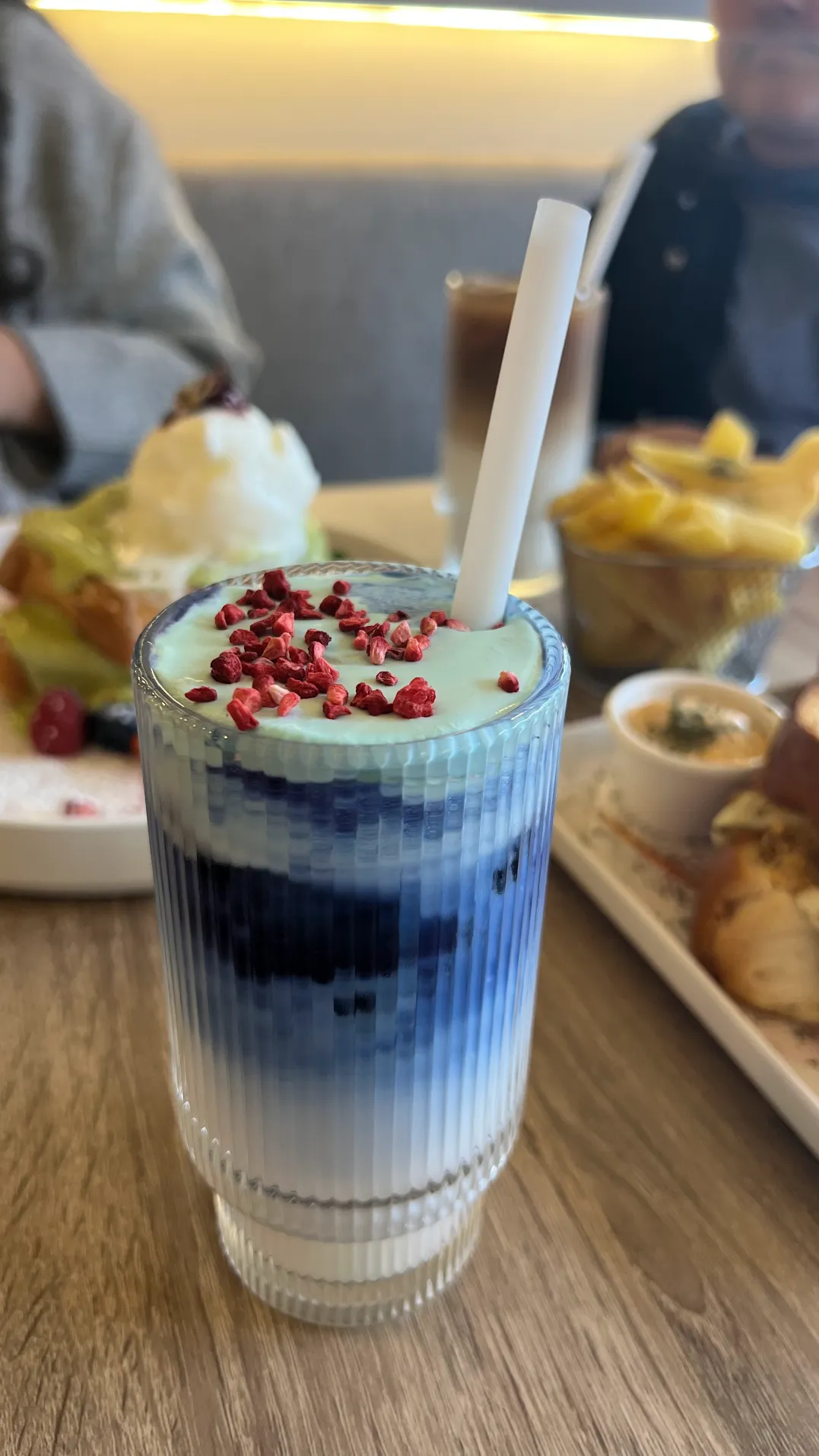 Blue Matcha Latte